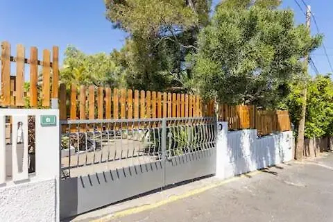 Casa Con Jardin Familias Y Grupos アパート *